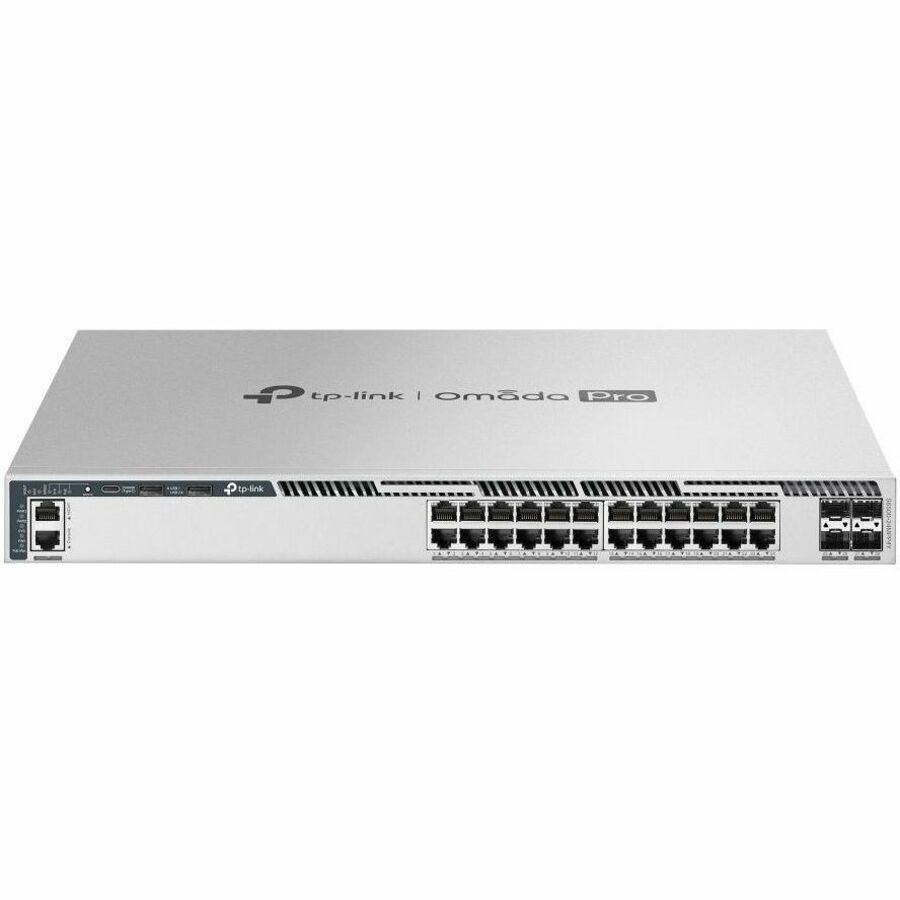 Omada Campus 24-Port 2.5G Stackable L3 Managed PoE++ Switch with 4� 25G Slots