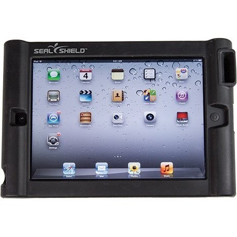 Seal Shield Bumper Case w/ Single Megaphone for iPad 2/New/3