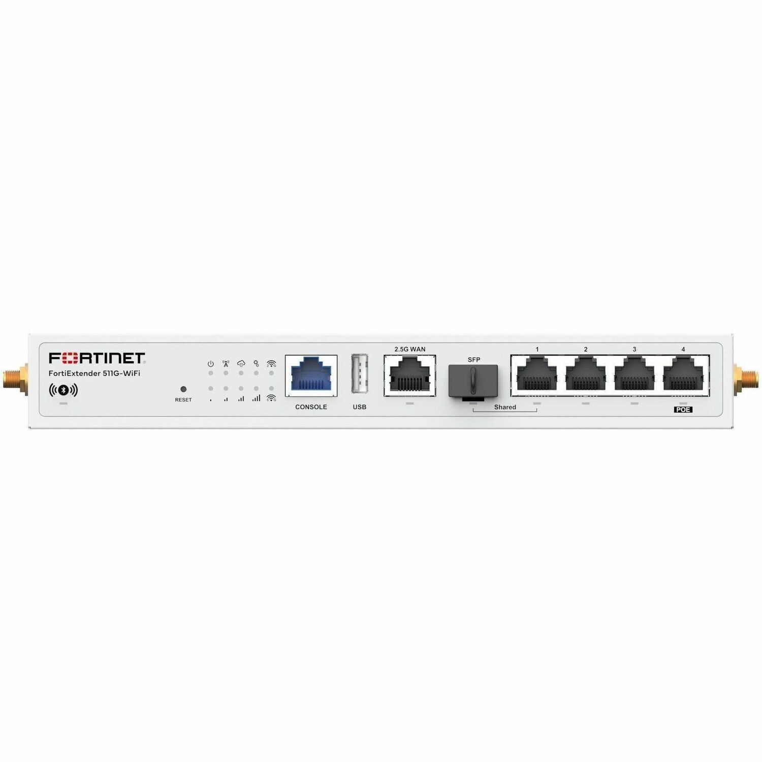 Fortinet FortiExtender FEX-511G-WIFI Wi-Fi 6 IEEE 802.11ax 2 SIM Ethernet, Cellular Modem/Wireless Router