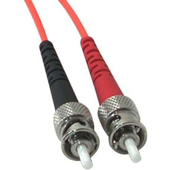 Cables To Go C2G Fiber Optic Cable, 10M Duplex LC-ST, 62/125, Multimode, Orange