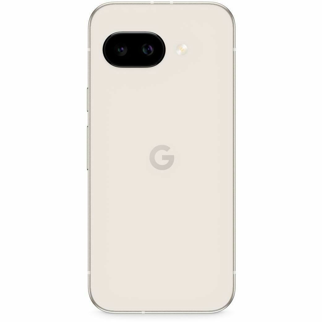 Google Pixel 9a GXQ96 128 GB Smartphone - 6.3" P-OLED 1080 x 2424 - Octa-core (Cortex X4Single-core (1 Core) 3.10 GHz + Cortex A720 Triple-core (3 Core) 2.60 GHz + Cortex A520 Quad-core (4 Core) 1.90 GHz - 8 GB RAM - Android 15 - 5G - Porcelain