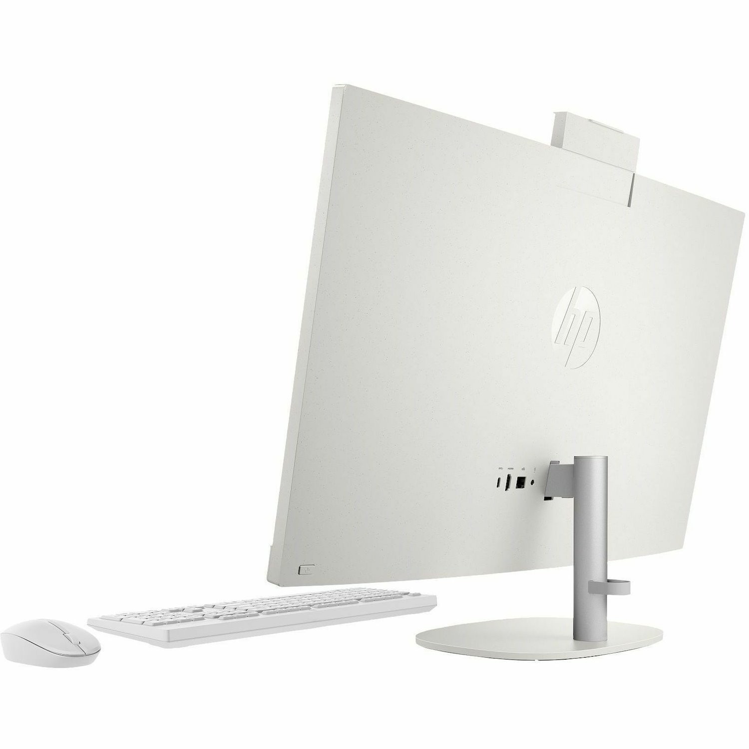 HP 24-cr0000a 24-cr0190 All-in-One Computer - AMD Ryzen 7 7730U - 16 GB - 512 GB SSD - 23.8" Full HD Touchscreen - Desktop - Shell White