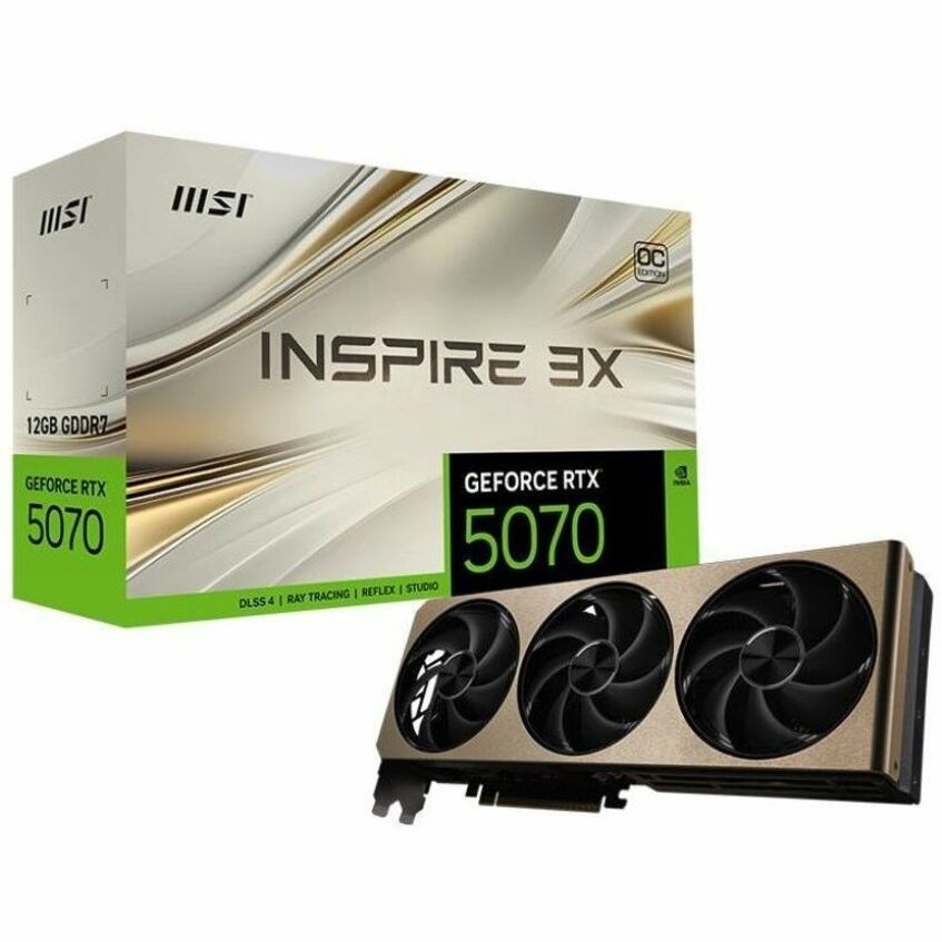MSI RTX 5070 12G INSPIRE 3X OC