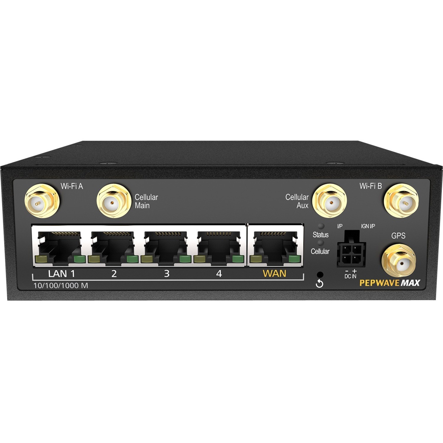 Pepwave MAX BR1 Pro Wi-Fi 6 IEEE 802.11ax 1 SIM Ethernet, Cellular Modem/Wireless Router
