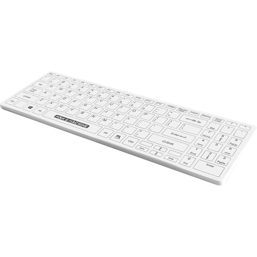 Man & Machine Skin for Man & Machine Keyboard - Hygienic White