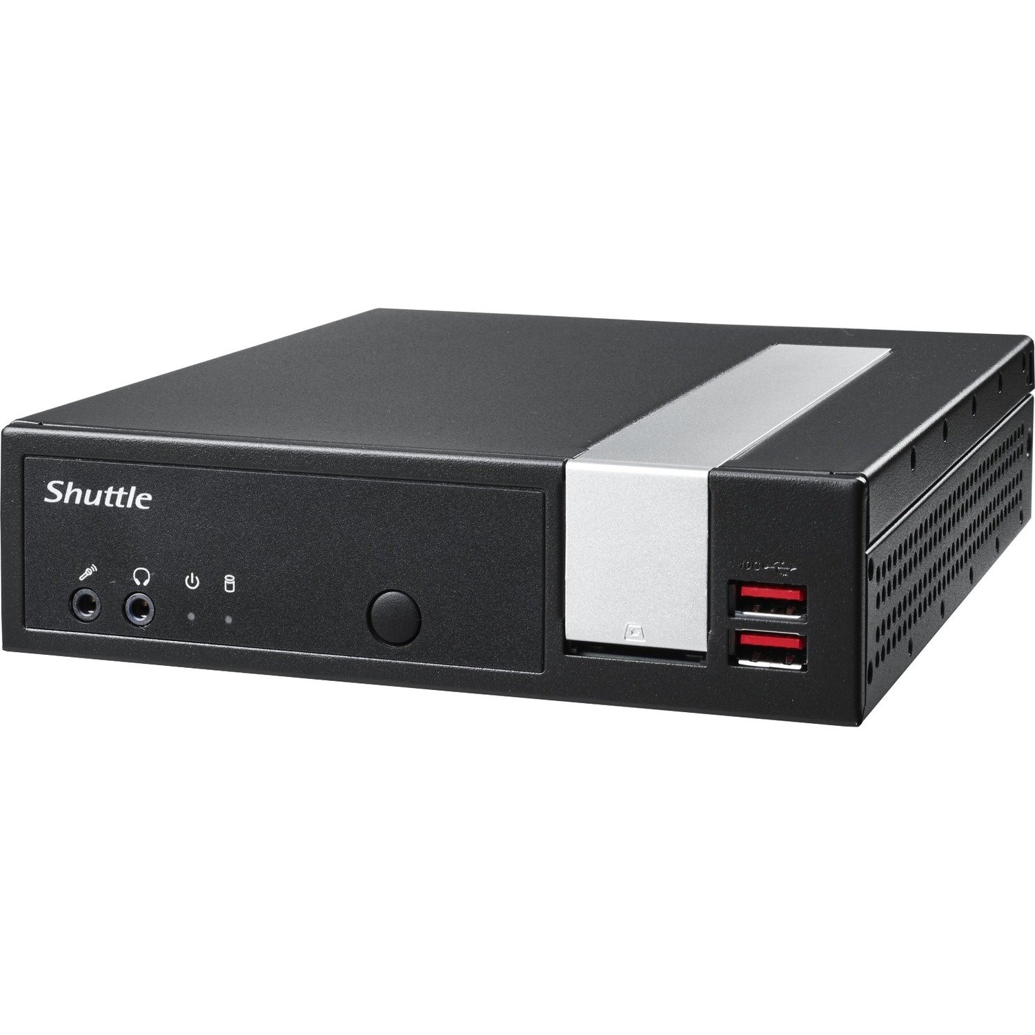 Shuttle XPC slim DL20NV2 Barebone System - Slim PC - Socket BGA-1338 - 1 x Processor Support - Celeron N4505 2 GHz Dual-core (2 Core)