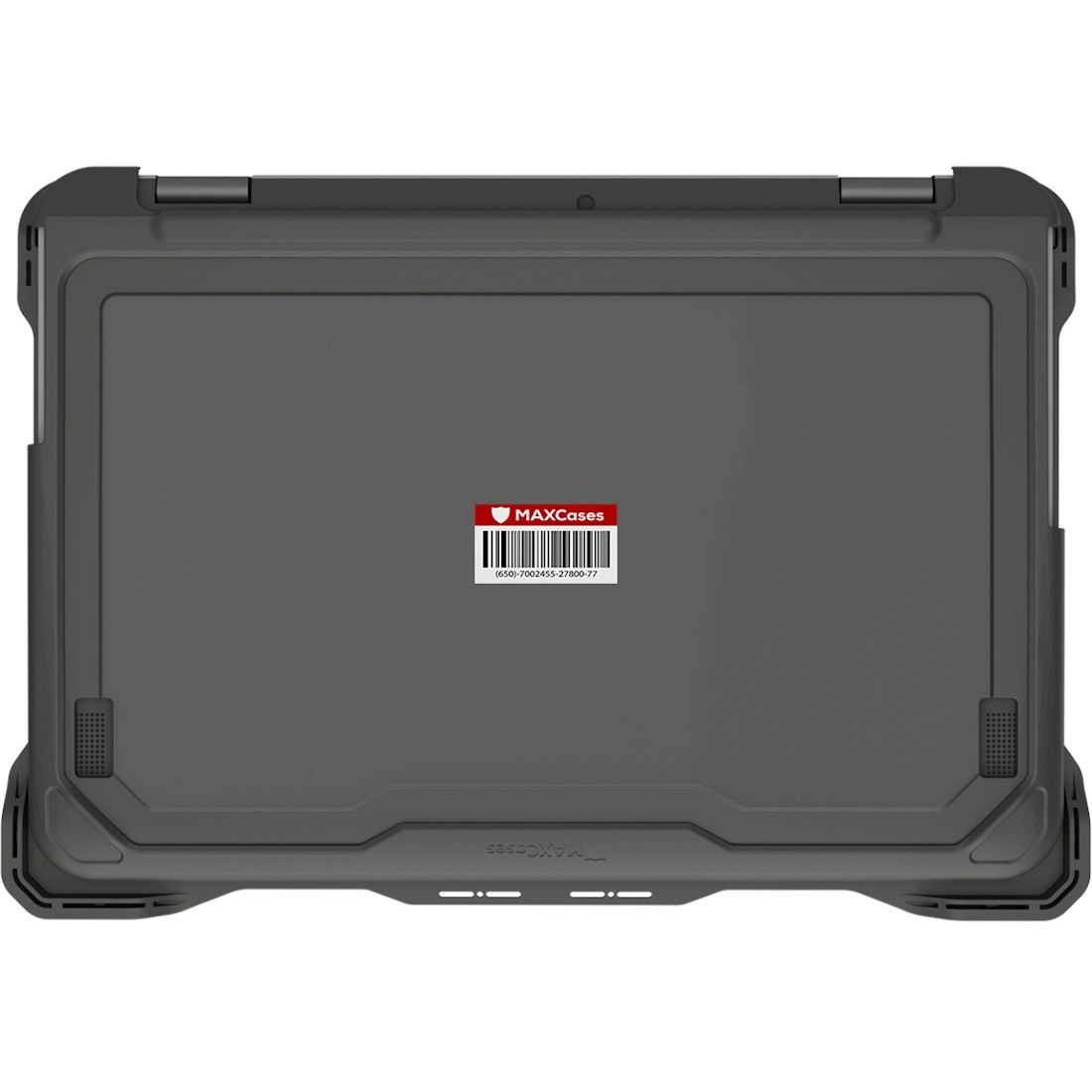 MAXCases Extreme Shell-F Slide Case for HP Chromebook G9 and G8 Clamshell 11.6" (Gray/Clear)