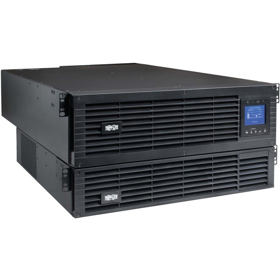 Tripp Lite by Eaton 208/240V 6000VA 6000W On-Line UPS, Unity Power Factor with Bypass PDU and 120V Transformer, Hardwire/L6-30P Input, 5U