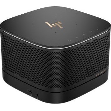 HP Elite Slice G2 Desktop Computer - Intel Core i5 7th Gen i5-7500T 2.70 GHz - 8 GB RAM DDR4 SDRAM - 128 GB SSD - Ultra Small - Sparkle Black