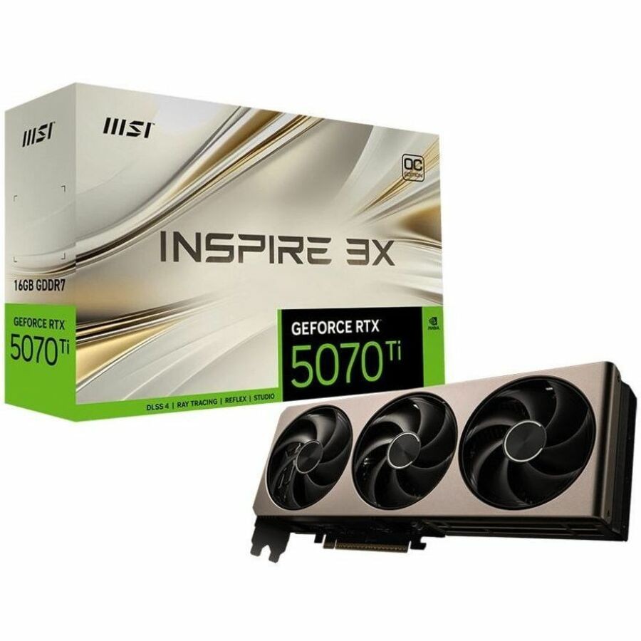 MSI RTX 5070 TI 16G INSPIRE 3X OC