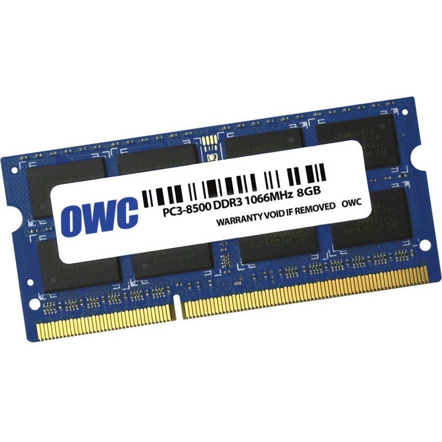 OWC 8.0GB PC8500 DDR3 1066MHz 204 Pin