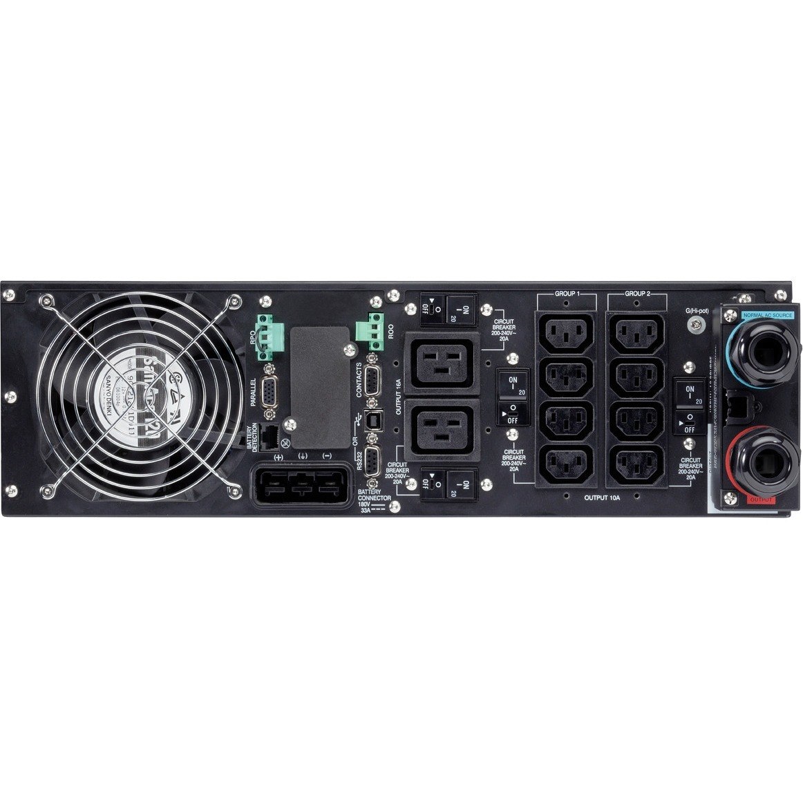 Eaton Double Conversion Online UPS - 2 kVA/1.80 kW