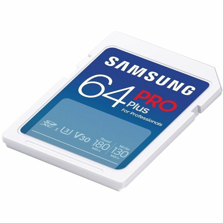 Samsung PRO Plus 64 GB Class 10/UHS-I (U3) V30 SDXC - 1