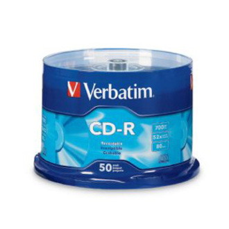 Verbatim 94691 CD Recordable Media - CD-R - 52x - 700 MB - 50 / Pack