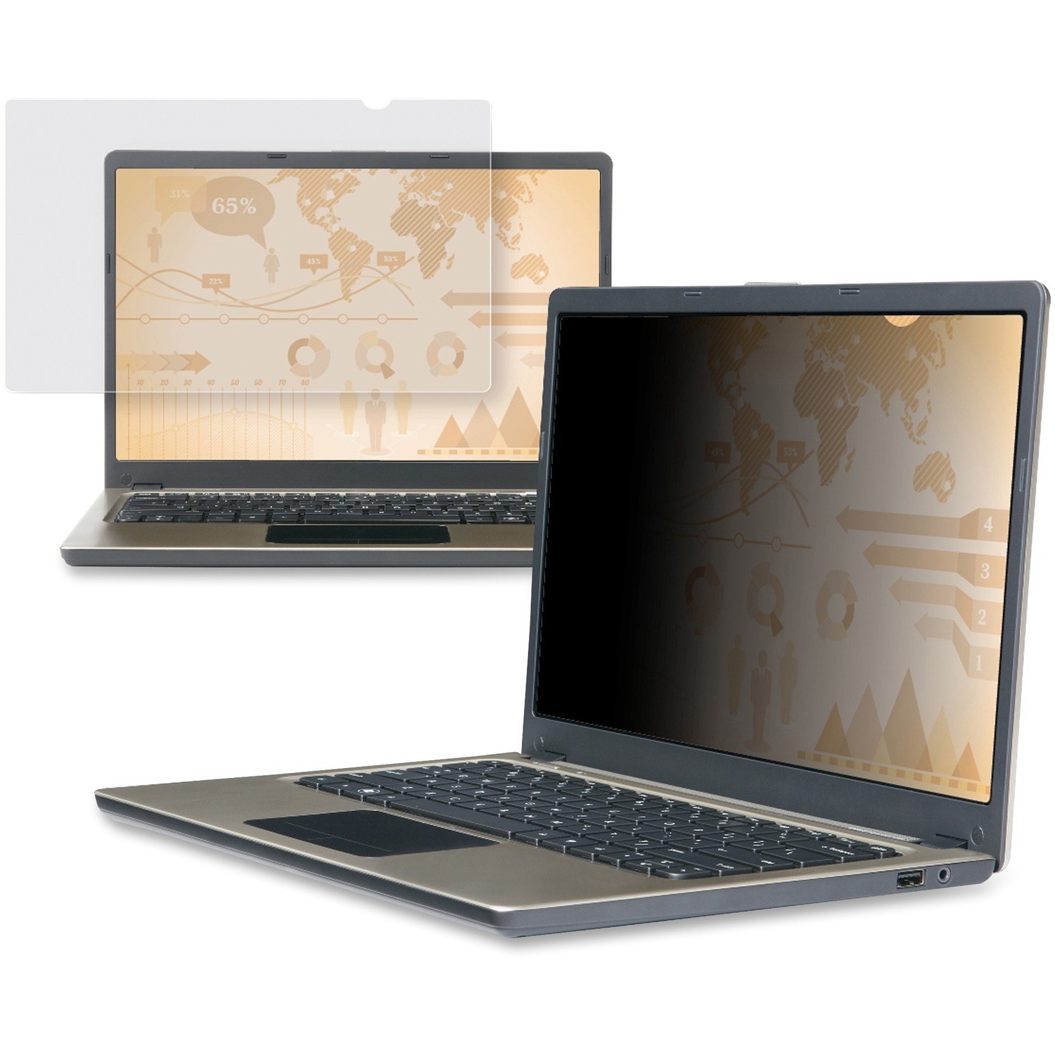 3M Server-, Computer- En Printeronderdelen>Notebooks & reserveonderdelen>Display Privacy Filters