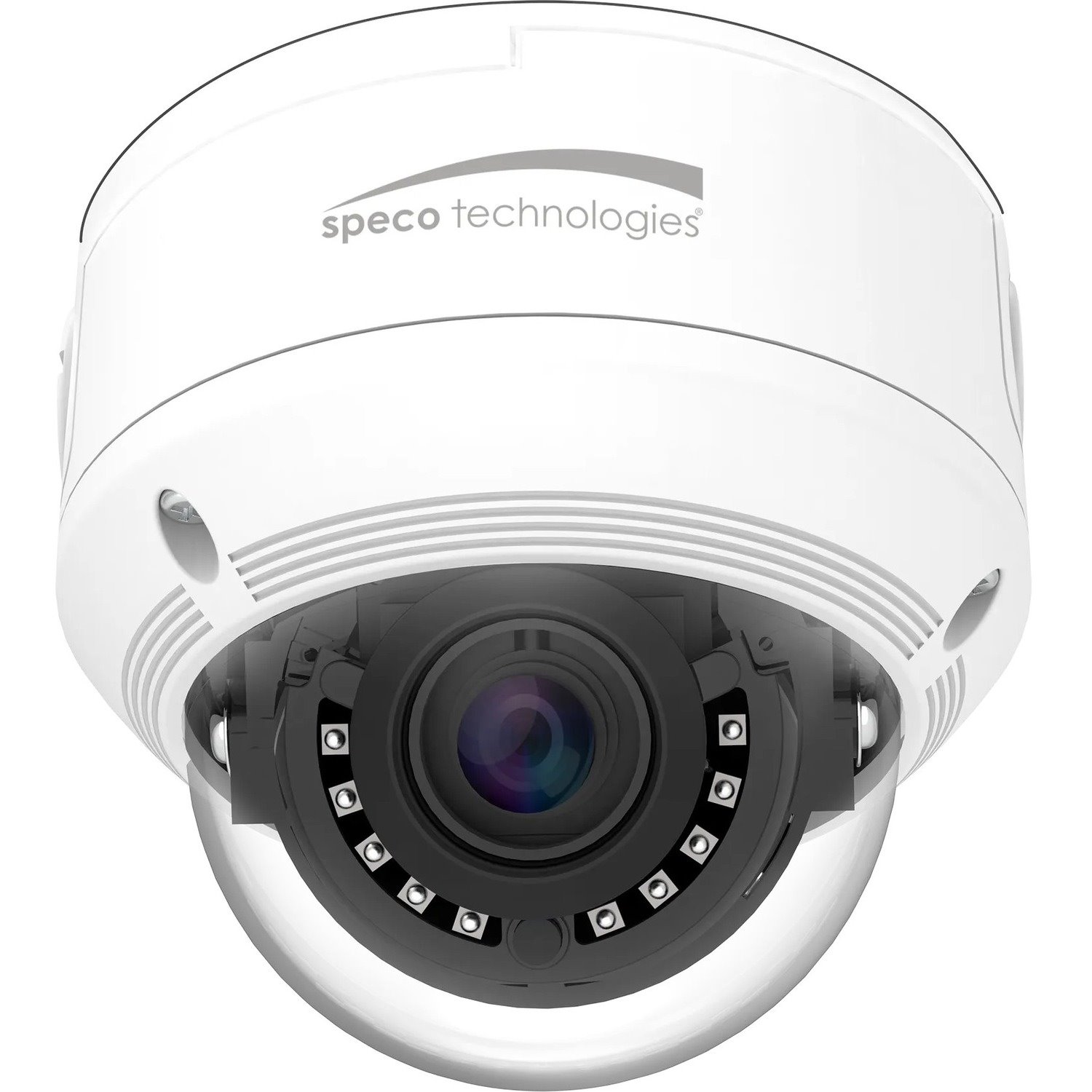 Speco O2VLD7J 2 Megapixel HD Network Camera - Dome - White