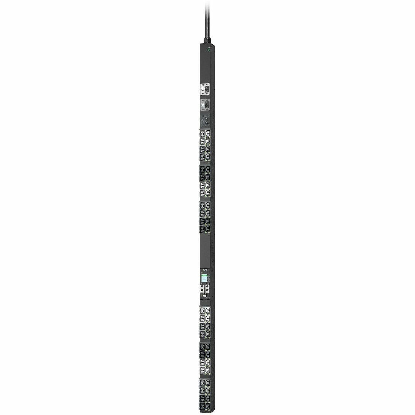 APC NetShelter Rack PDU Advanced Gen 2, Switched, 3Phase, 8.6kW, 208V 30A, L21-30P, 48 Outlet