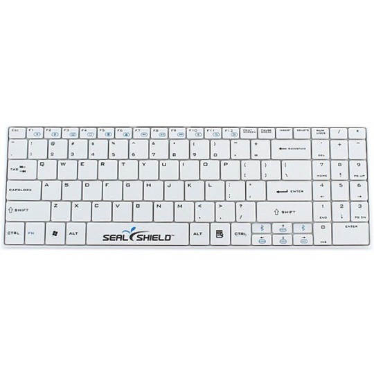 Seal Shield Cleanwipe Keyboard - Cable Connectivity - USB Interface - English (US) - White
