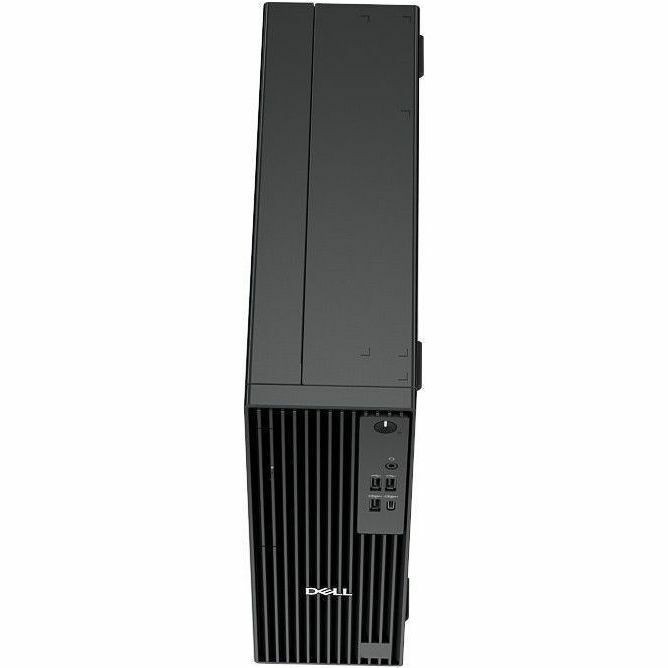 Dell Pro Slim QCS1255 Desktop Computer - AMD Ryzen 5 8500G - 16 GB - 512 GB PCI Express NVMe 4.0 SSD - Slim PC - Standard Black