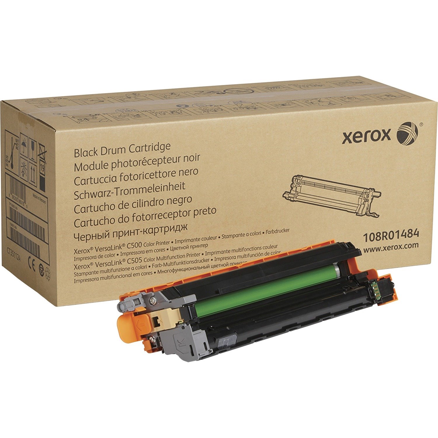 Genuine Xerox Black Drum Cartridge For VersaLink C500/C505