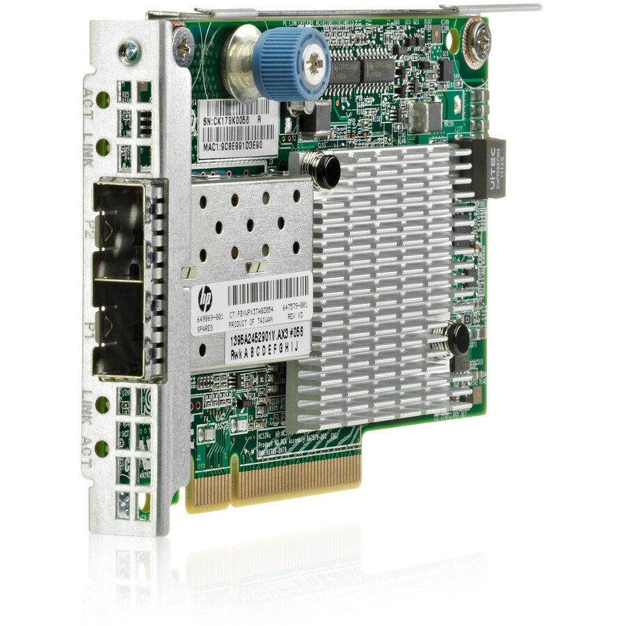 HPE FlexFabric 534FLR-SFP+ 10Gigabit Ethernet Card for PC - 10GBase-X - Plug-in Card