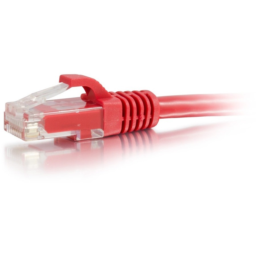 Cables To Go C2G Cat6a Snagless Unshielded (Utp) Ethernet Network Patch Cable, Red, 8FT