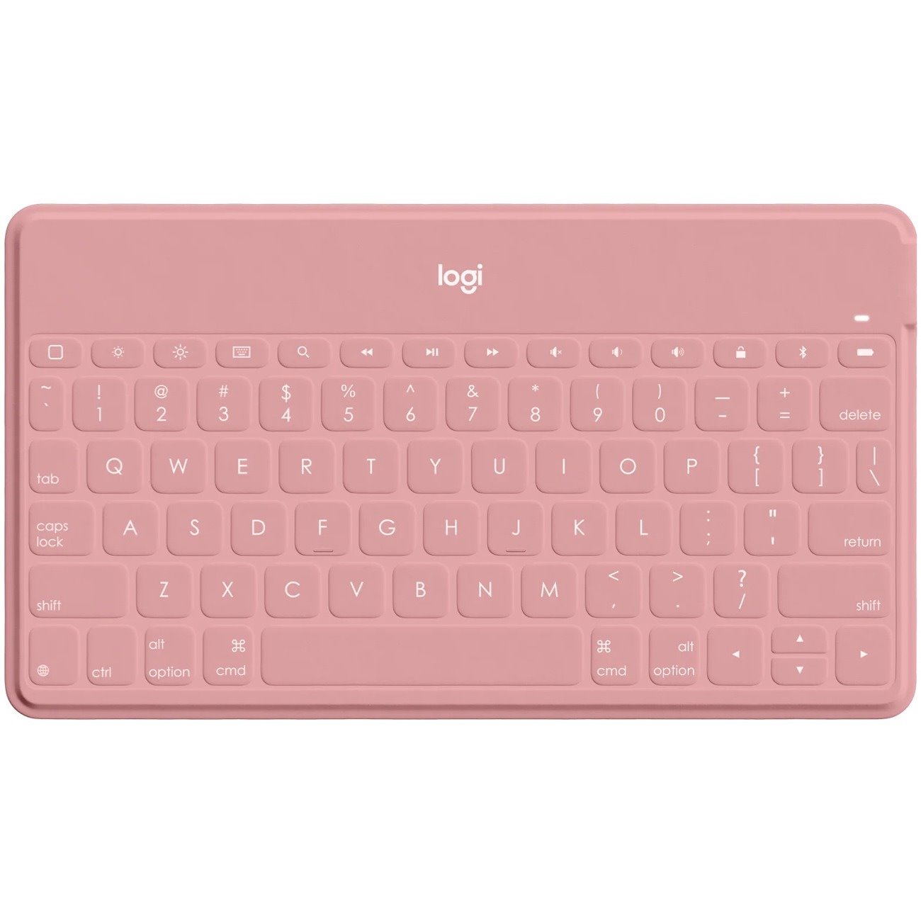 Logitech Keys-To-Go Keyboard - Wireless Connectivity - Blush
