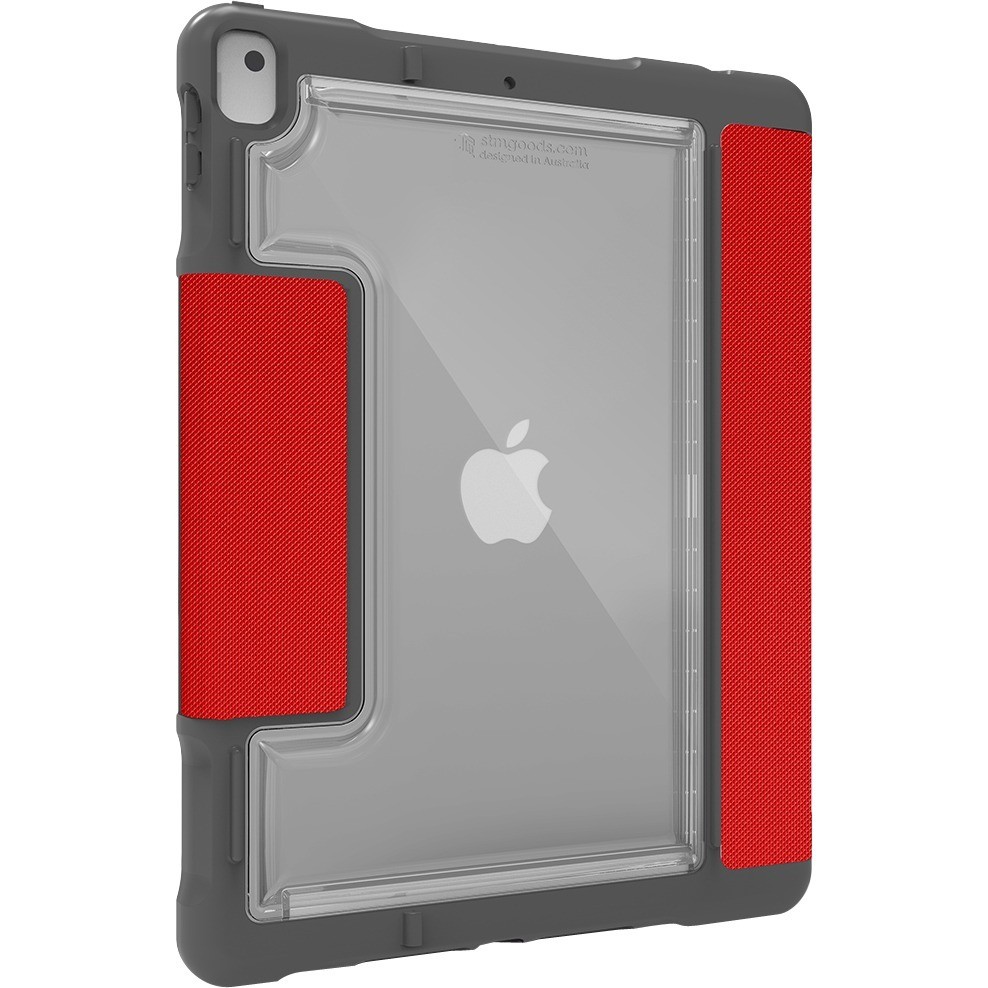 STM Goods Dux Plus Duo Carrying Case (Folio) for 25.9 cm (10.2") Apple iPad (7th Generation), iPad (8th Generation), iPad (9th Generation) iPad - Red