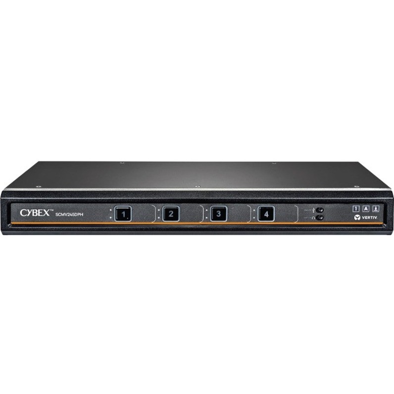 Vertiv AVOCENT Cybex Secure 4 Port MultiViewer KVM - PP4.0 Certified