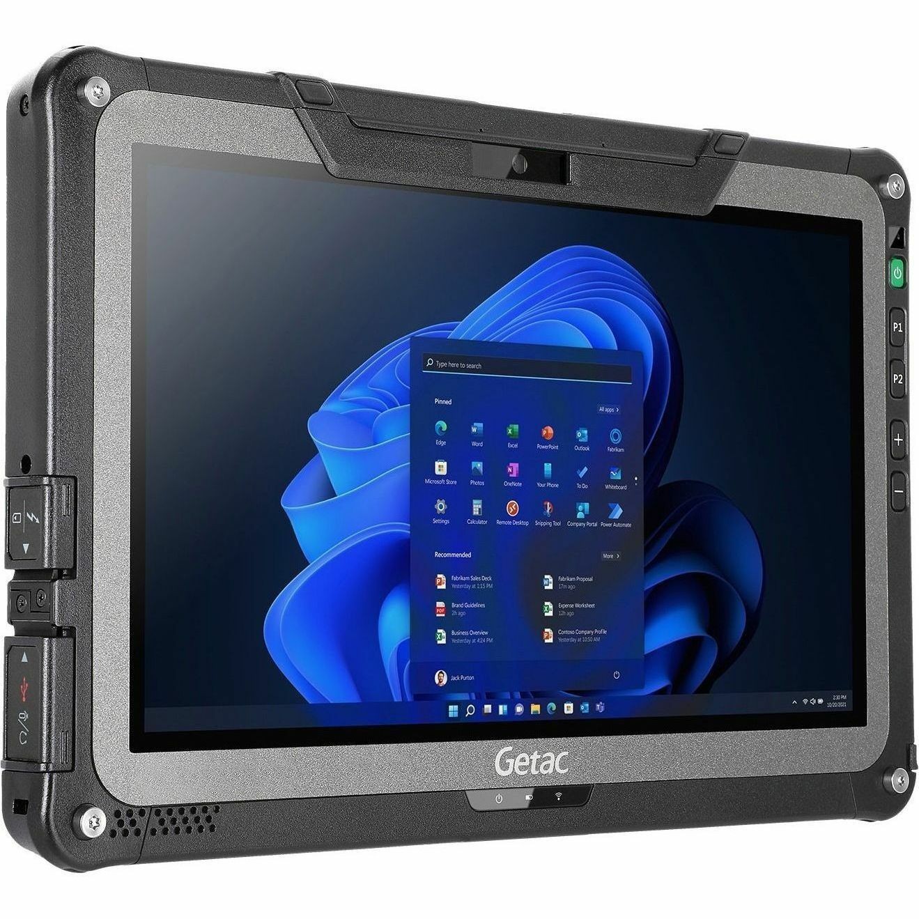 Getac F110G6 Rugged Tablet - 11.6" Full HD - 16 GB - 256 GB SSD - Windows 10 Pro 64-bit - TAA Compliant