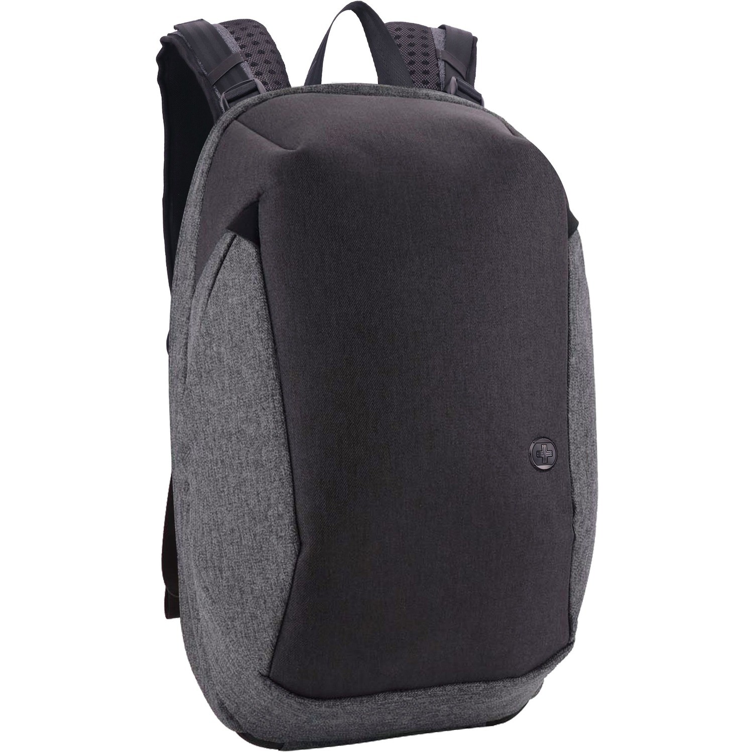 Swissdigital COSMO 3.0 Massage Backpack - Durable, TSA-Approved Bag with Patented Massage System, USB Charging Port, RFID Protection, Padded Laptop Compartment, Fits up to 16" Laptop, iPad/Tablet Compartment, Trolley Sleeve, Water Bottle Holders, Multifunction Pockets, Ergonomic Straps, and Breathable Back Panel