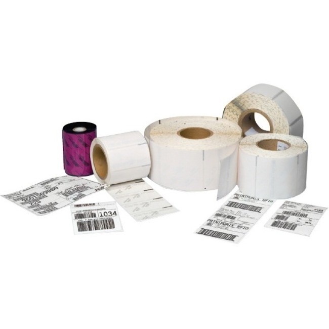 Printronix Premium Coated Paper w/ Permanent Acrylic Adhesive