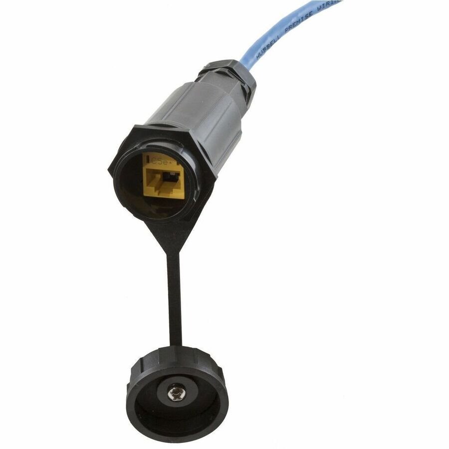 Hubbell Premise Wiring Hi-IMPACT Coupler Drop Housing, IP 67, Black