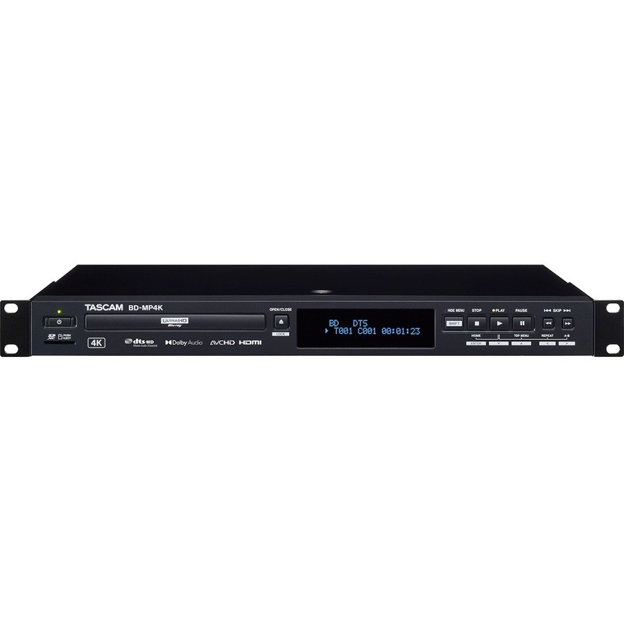 TASCAM BD-MP4K 1 Disc(s) Blu-ray Disc Player - 2160p