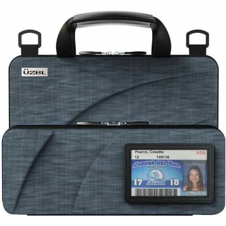 UZBL Always-On Carrying Case for 8.5" to 11.8" Chromebook - Deep Blue
