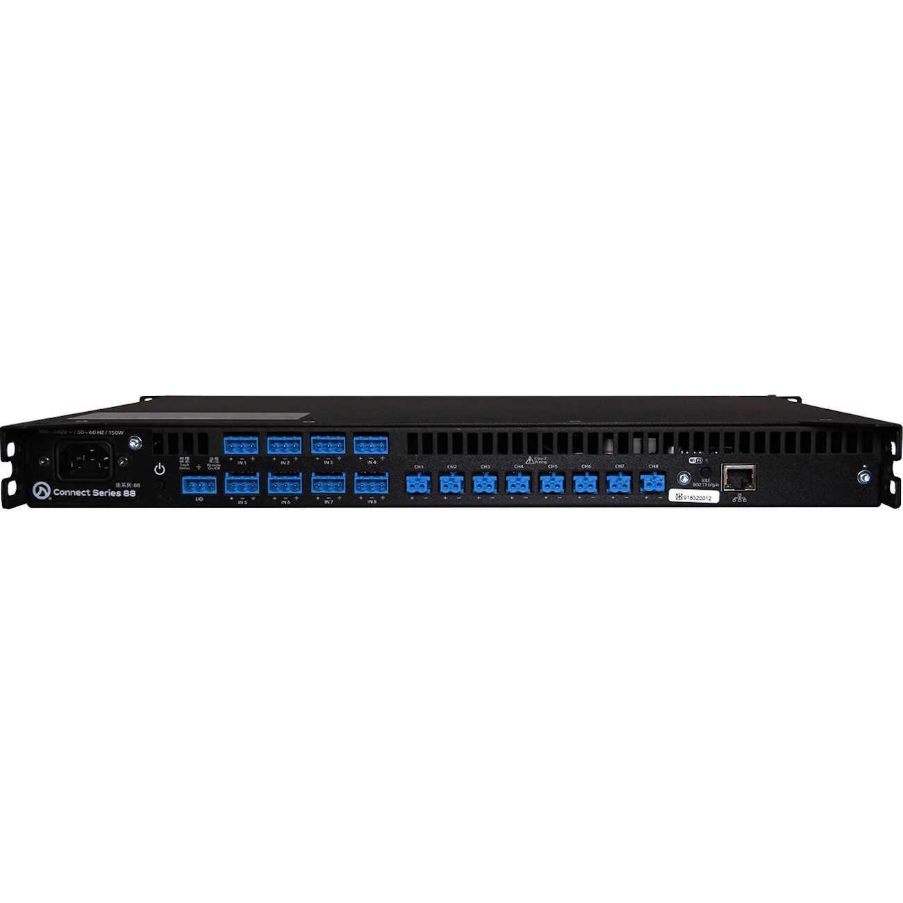 LEA Professional Connect 88 Amplifier - 640 W RMS - 8 Channel