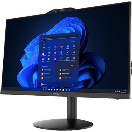 MSI PRO AP242 12M-053US All-in-One Computer - Intel Core i7 12th Gen i7-12700 - 16 GB - 250 GB PCI Express NVMe SSD - 23.8" Full HD - Desktop - Black