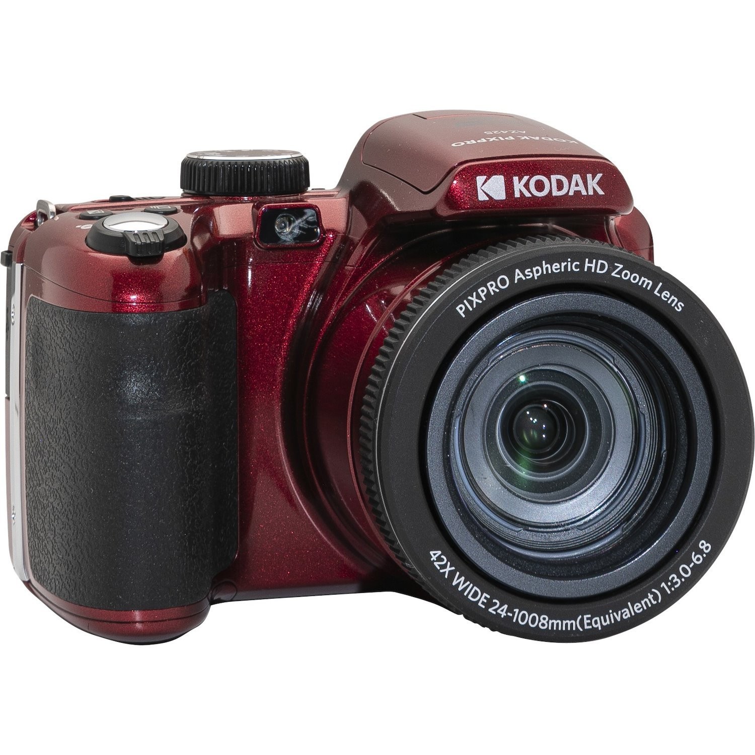 Kodak PIXPRO AZ425 20.7 Megapixel Bridge Camera - Red