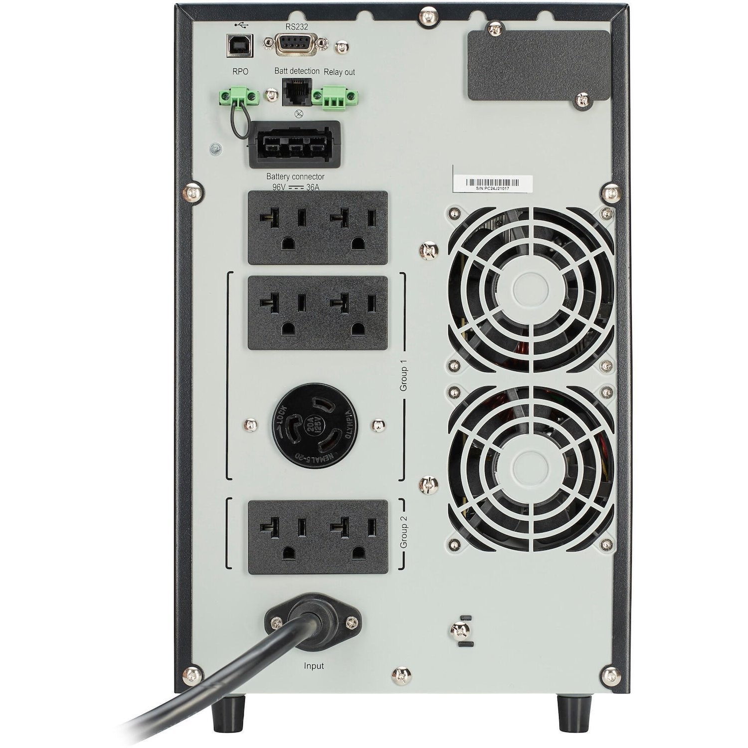 Eaton Double Conversion Online UPS - 2 kVA/1.80 kW