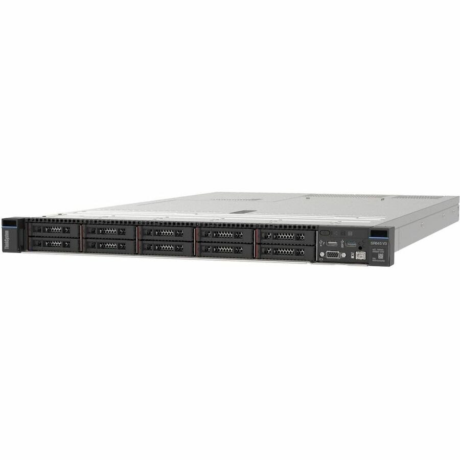 Lenovo ThinkSystem SR645 V3 7D9CA01LAU 1U Rack Server - 1 EPYC 9224 2.50 GHz - 32 GB RAM - 12Gb/s SAS Controller