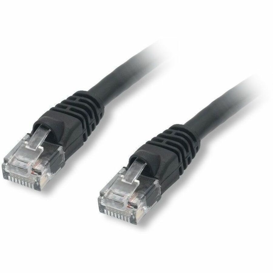 Comprehensive Cat6 550 Mhz Snagless Patch Cable 7ft Black