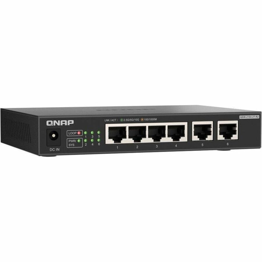 QNAP QSW-2104-2T-R2-US Ethernet Switch