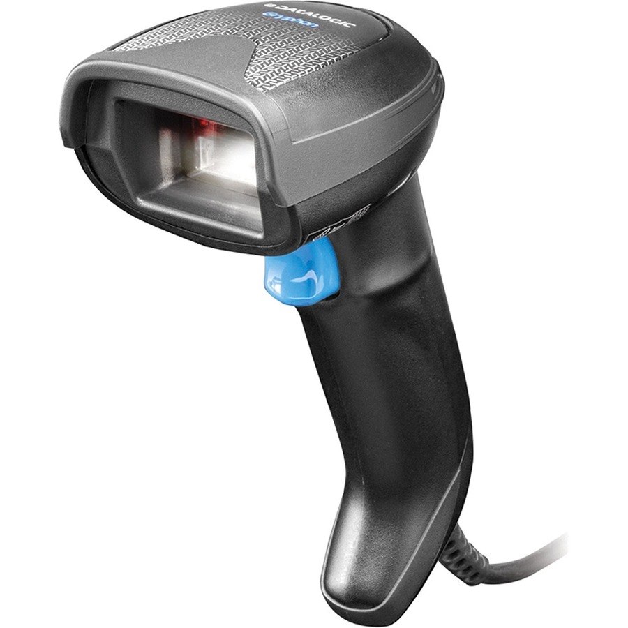 Datalogic Gryphon I GD4520 Healthcare, Retail, Light/Clean Manufacturing, Transportation, Laboratory Handheld Barcode Scanner Kit - Cable Connectivity - Black - USB Cable Included