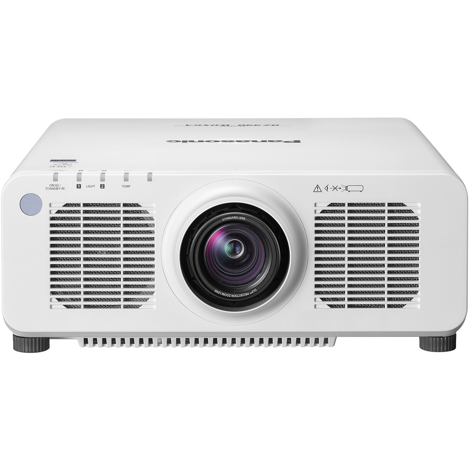 Panasonic SOLID SHINE PT-RZ690L DLP Projector - 16:10 - Ceiling Mountable, Floor Mountable - White