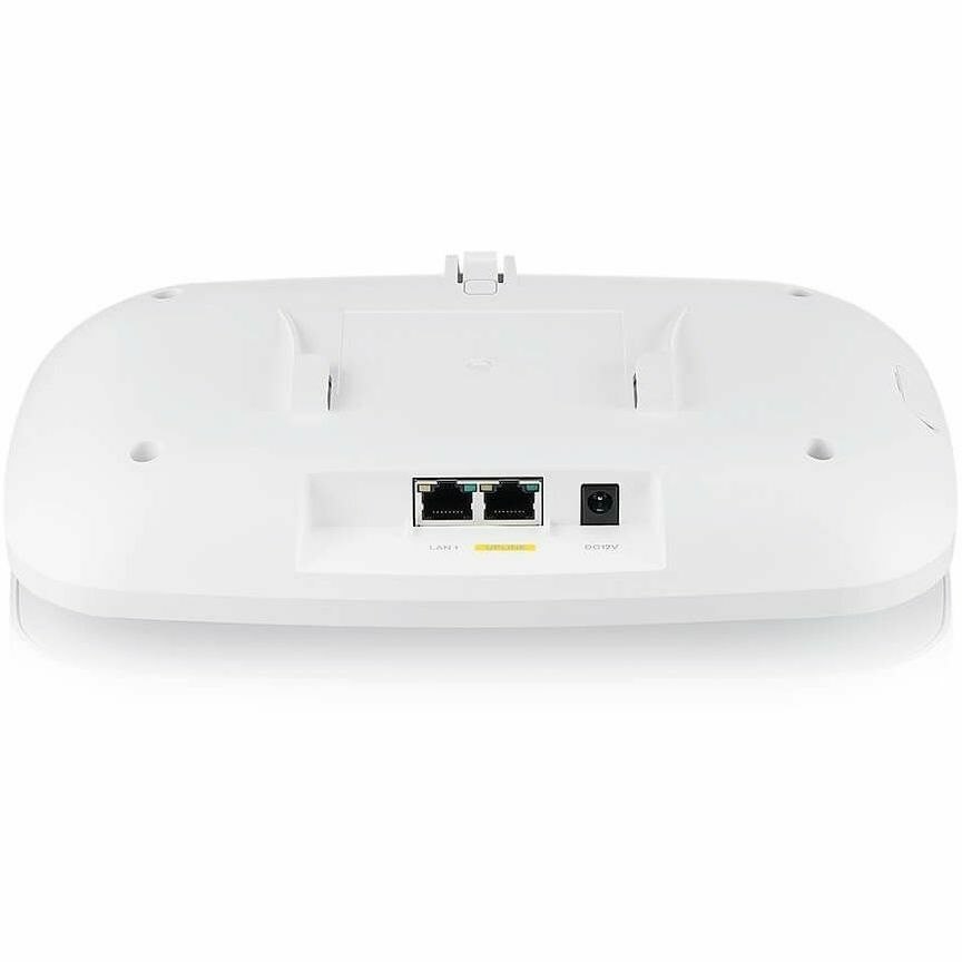 Zyxel WiFI 7 BE11000 Wireless MultiGig Pro Access Point | 2 x 2.5Gb Ethernet | Tri-Band Operation | Mesh and PTP Bridge | Cloud, App, Direct or Controller Management | POE+ | NWA130BE