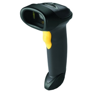 Zebra Symbol LS2208 Rugged Retail, Education Handheld Barcode Scanner Kit - Cable Connectivity - Black - USB Cable Included