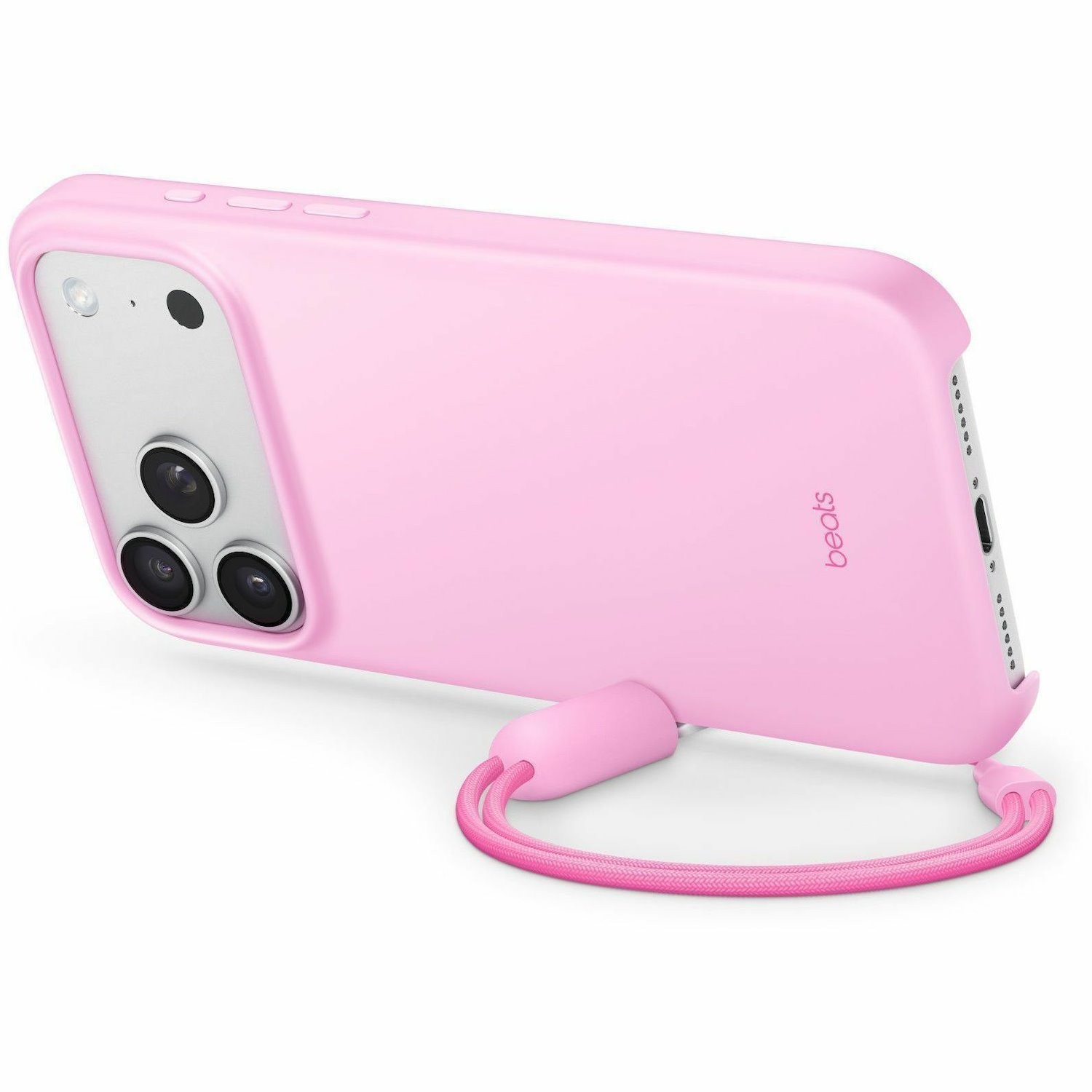 Beats by Dr. Dre Carrying Case Apple iPhone 17 Pro Max Smartphone - Pebble Pink