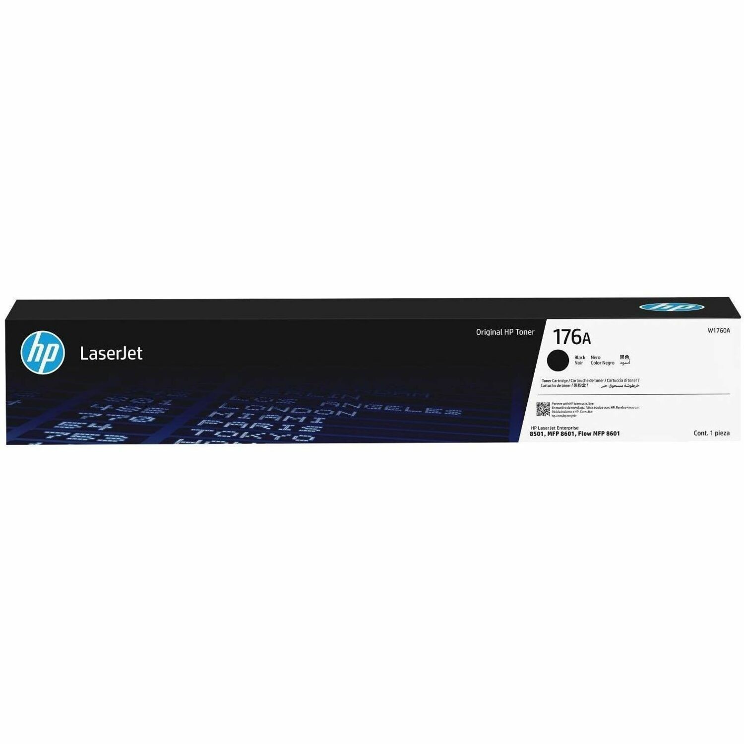 HP 176A Original Standard Yield Laser Toner Cartridge - Black Pack