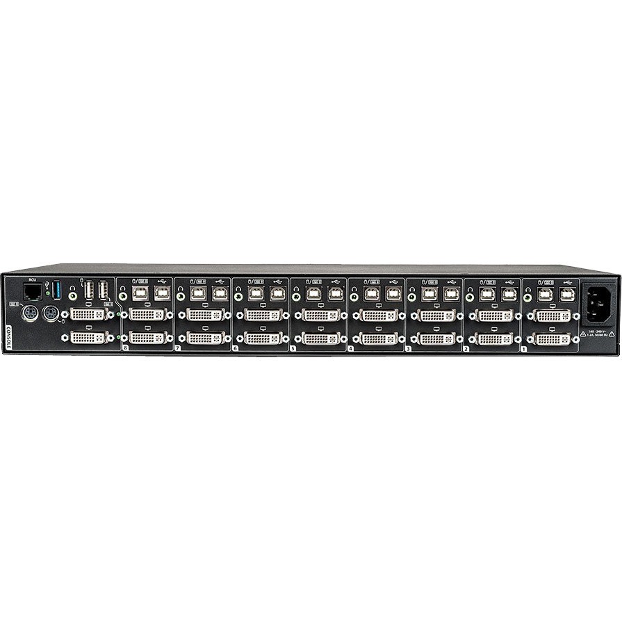 Vertiv Cybex SC900 Secure Desktop KVM | 8 Port Dual-Head | DVI-I DPP | TAA