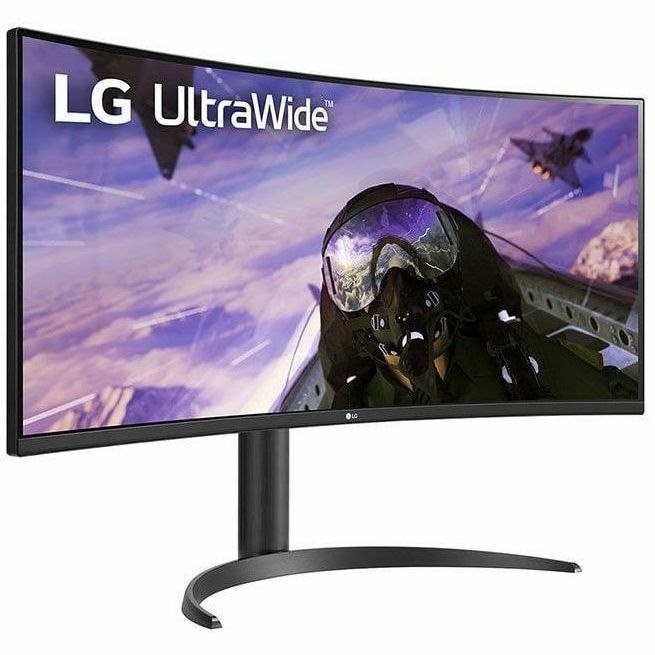 LG 34BP65C-B 34" Class Curved Screen LED Monitor - 21:9 - Black
